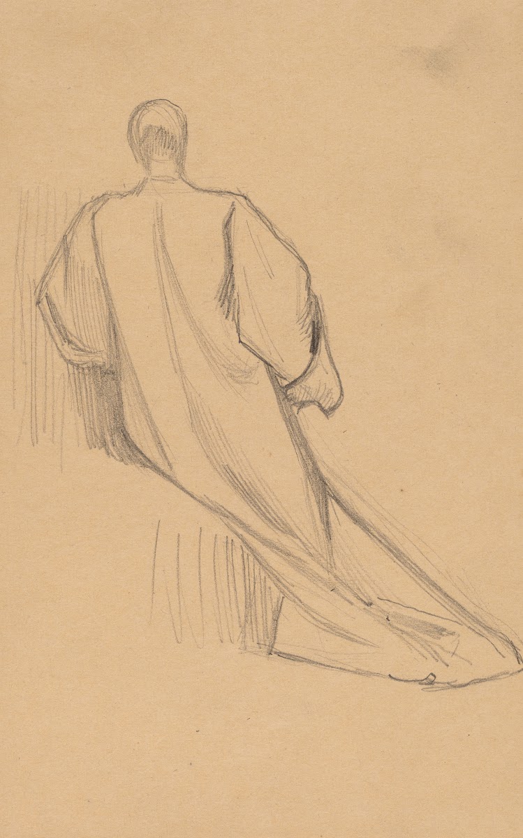 Study of a Figure from Behind 1890 1897