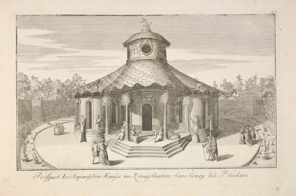 Architecture of German cities Pl27 18th century