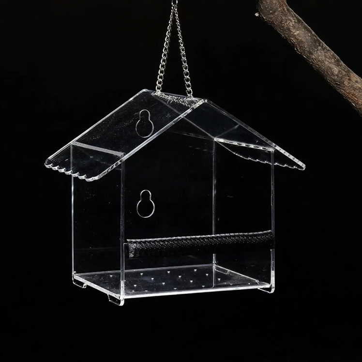 Acrylic Window Birdhouse