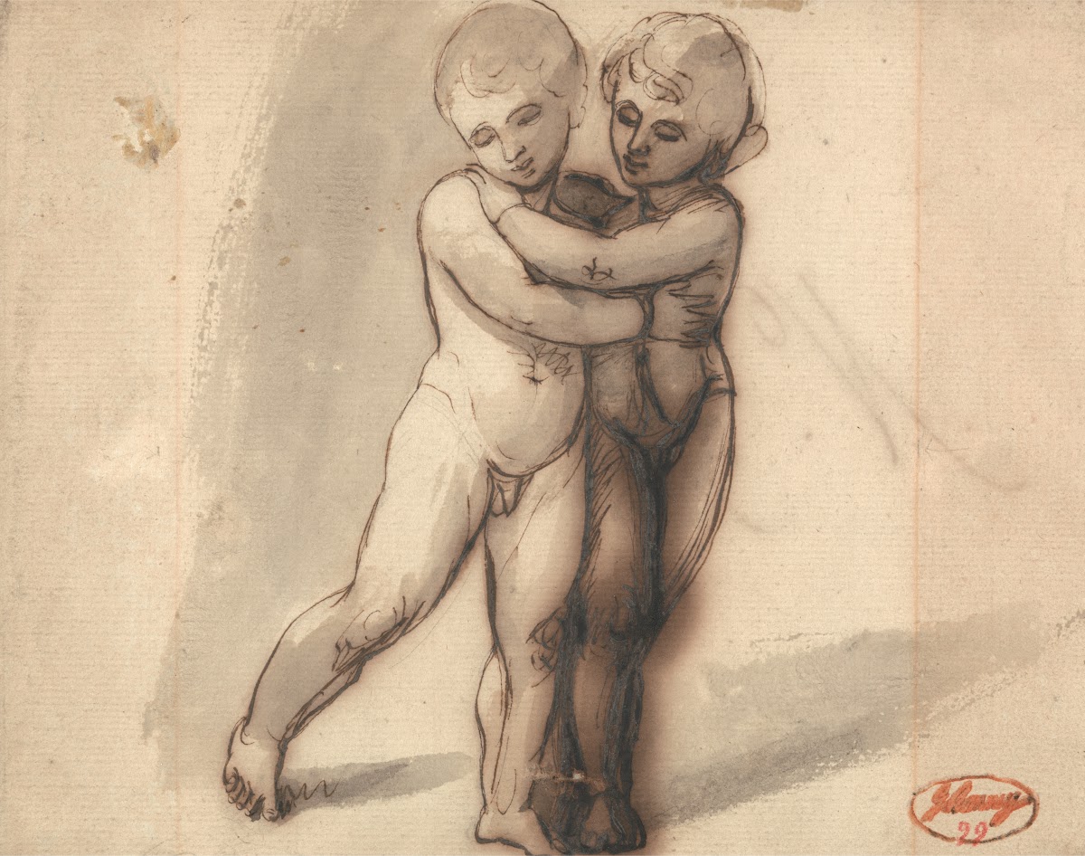 Two Nude Children