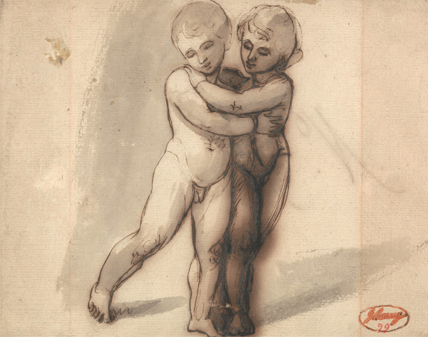 Two Nude Children