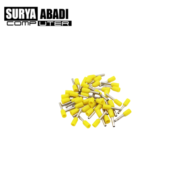 SKUN INSULATED FERRULES E1508 KABEL 1.5MM KUNING