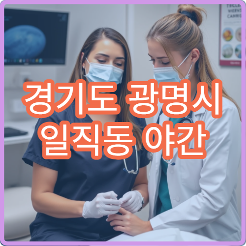 경기도 광명시 일직동 야간 정형외과 병원 야간 통증 치료