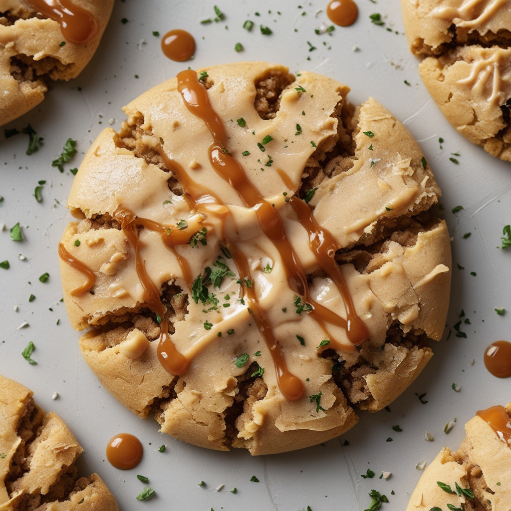 Healthy Peanut Butter Greek Yogurt Cookies - Easy Homemade Snack Recipe finished