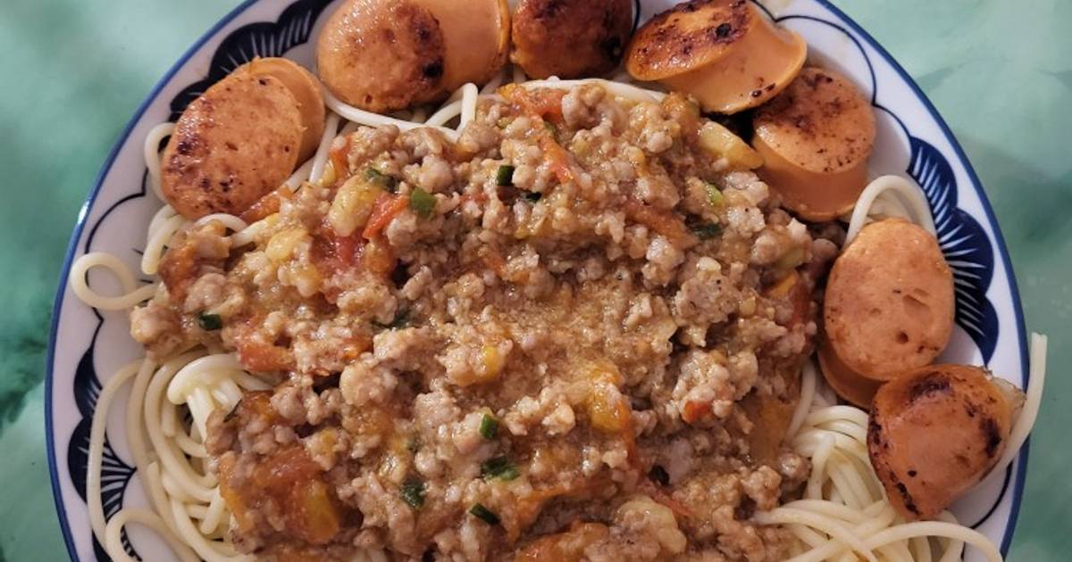Mì ý sốt thịt bằm
