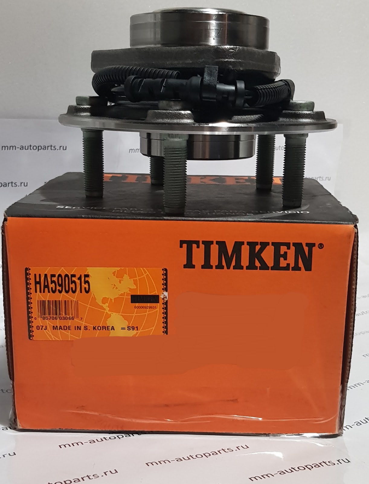 Ступица переднего колеса в сборе TIMKEN #HA590515 для 12-18 RAM 1500  