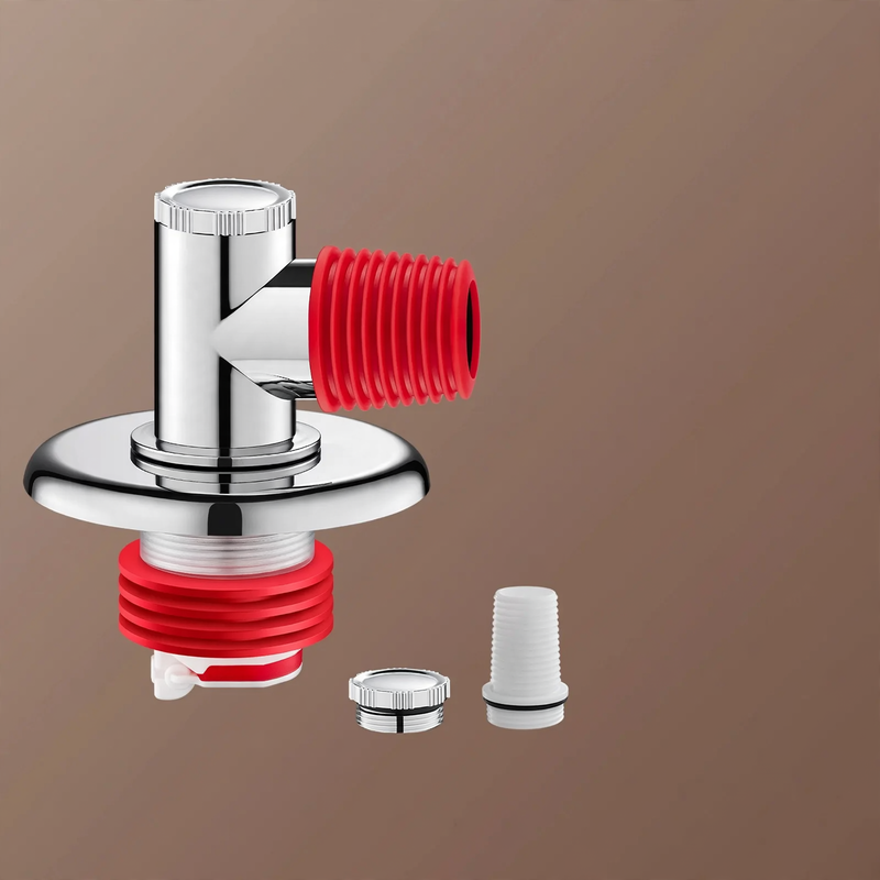 Washing machine drain adapter made of copper