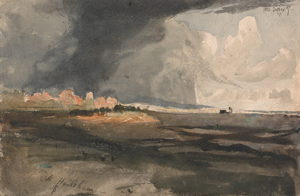 At Hailsham Sussex a Storm Approaching 1821