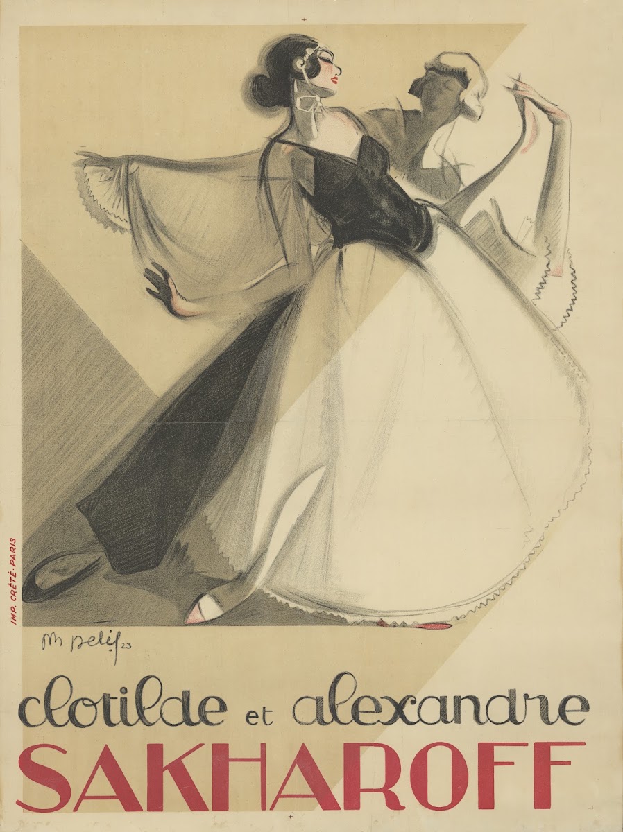 Clothilde et Alexandre Sakharoff 1923