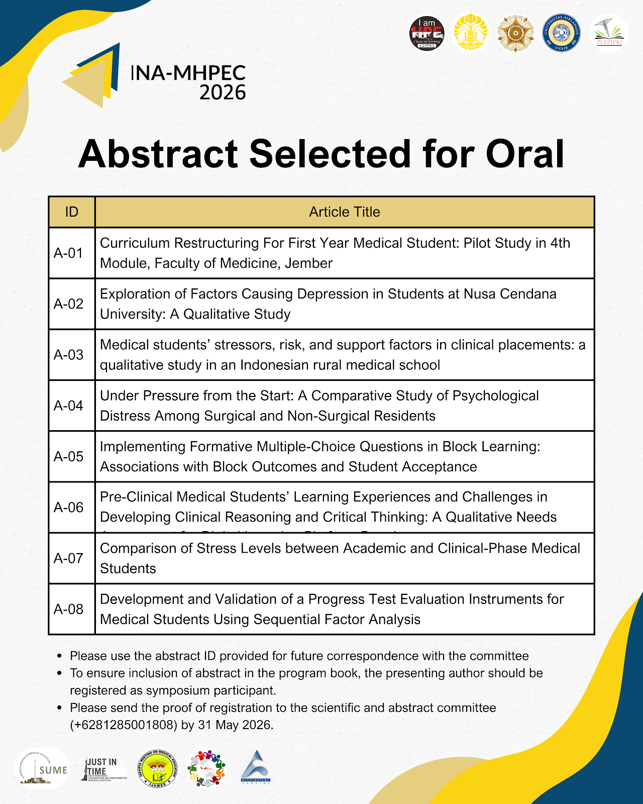 Oral Presentation Page 1
