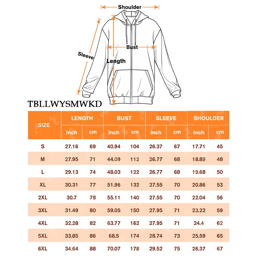 AOP All Over Print Full Zip Hoodie (Double Hood, No Pockets)