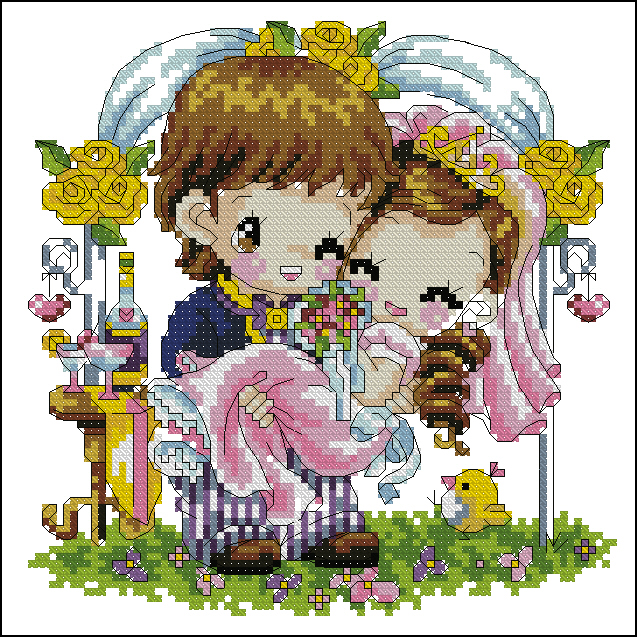 DOME60707 Sweet Wedding