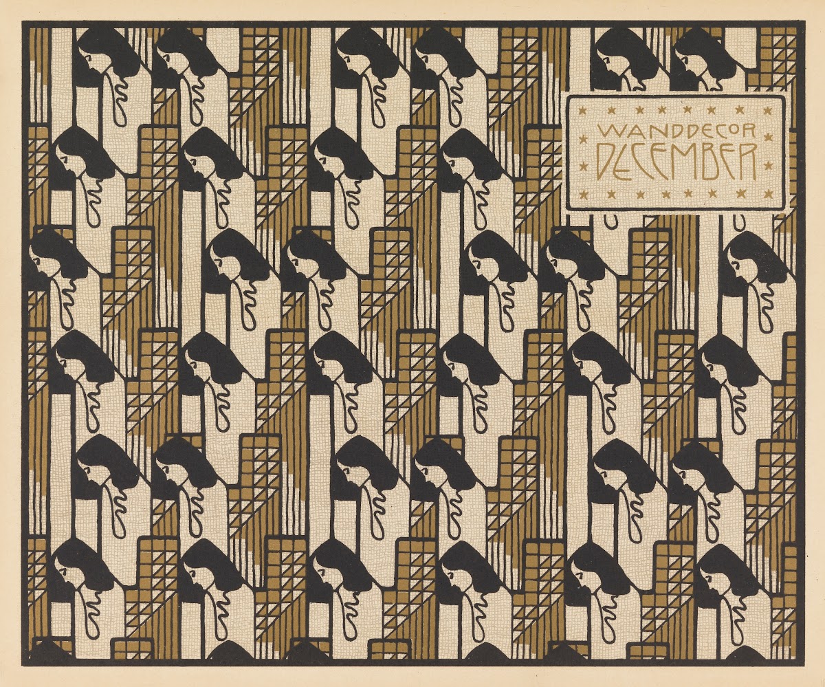 Wanddecor December December Wall Decoration 1901