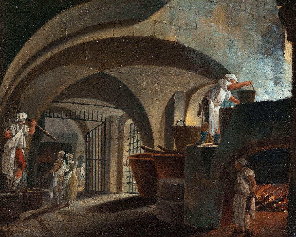 La fonderie des suifs à lHôtel Dieu 1773