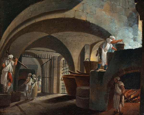 La fonderie des suifs à lHôtel Dieu 1773