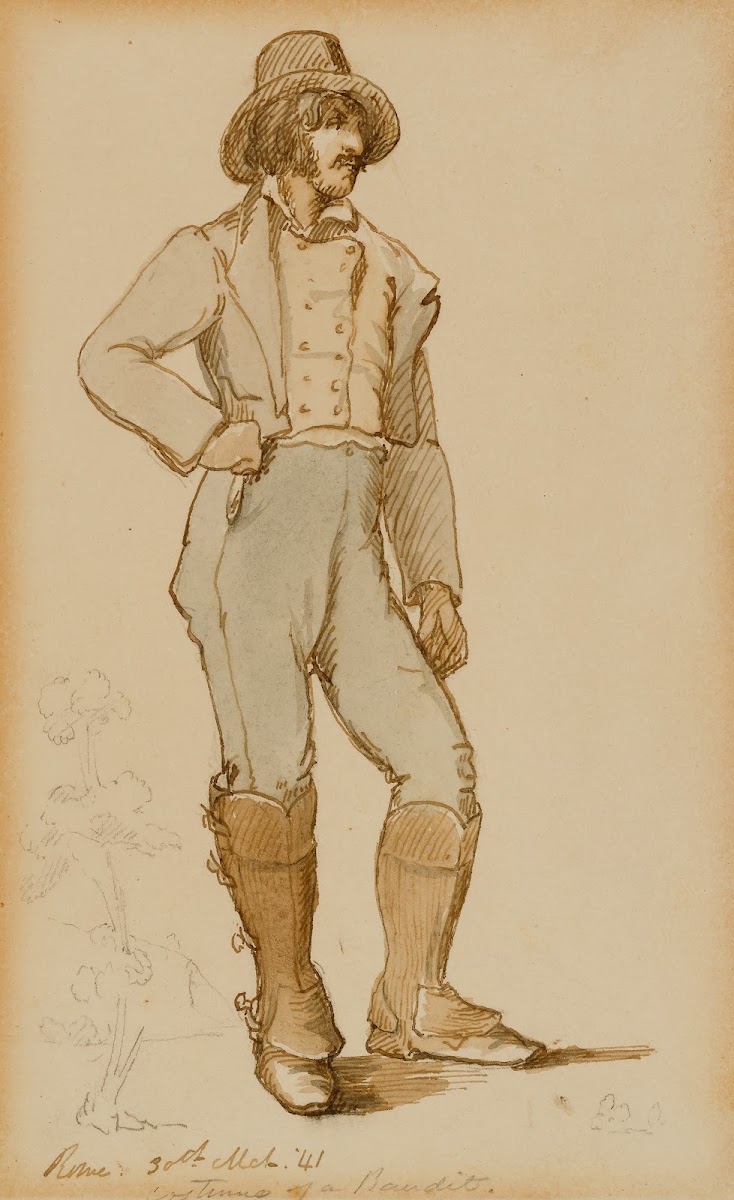 Costume of a Bandit Rome 1841