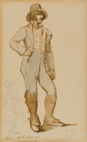 Costume of a Bandit Rome 1841
