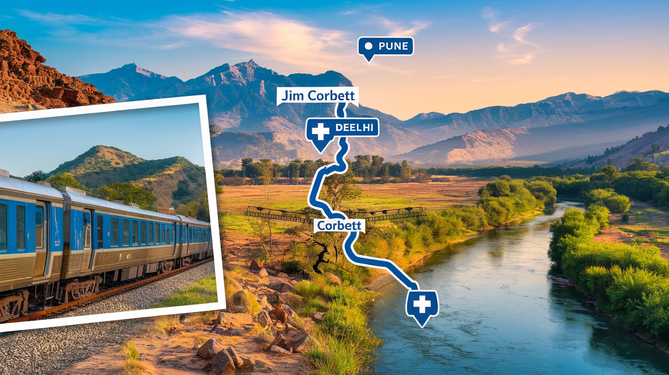 How to Reach Jim Corbett from Pune – Travel Guide