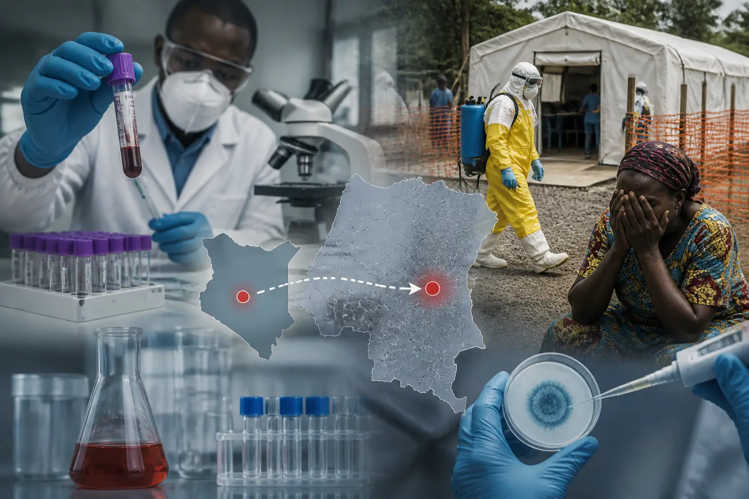 Editorial image for Kenya reports first Ebola death as outbreak surges in DR Congo