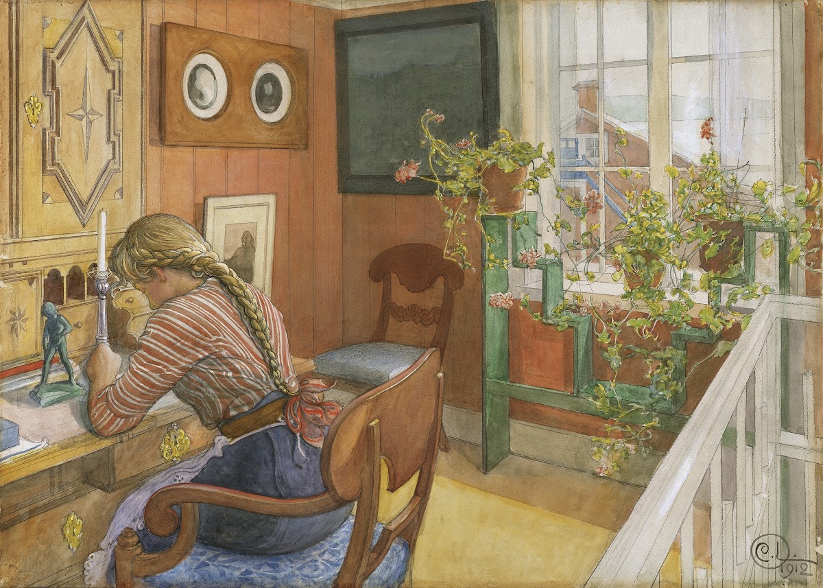 Letter Writing 1912