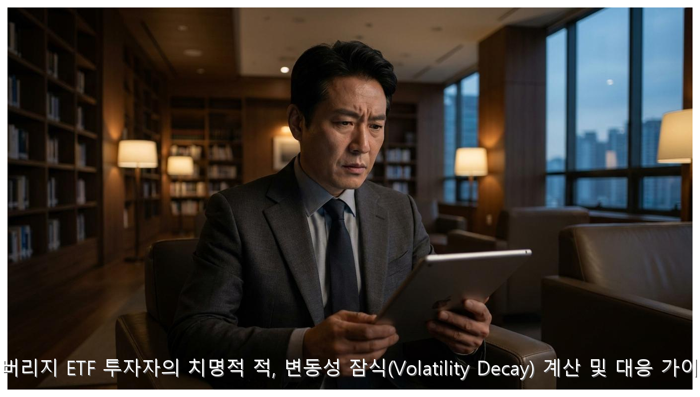 레버리지 ETF 투자자의 치명적 적, 변동성 잠식(Volatility Decay) 계산 및 대응 가이드 핵심 안내 및 분석 인포그래픽 (4)