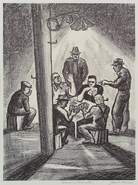 Evening recreation 1938
