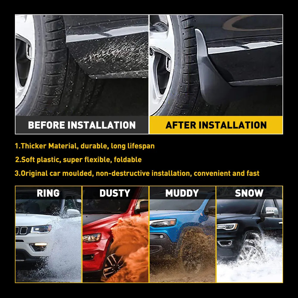 Mud flaps for Jaecoo J7