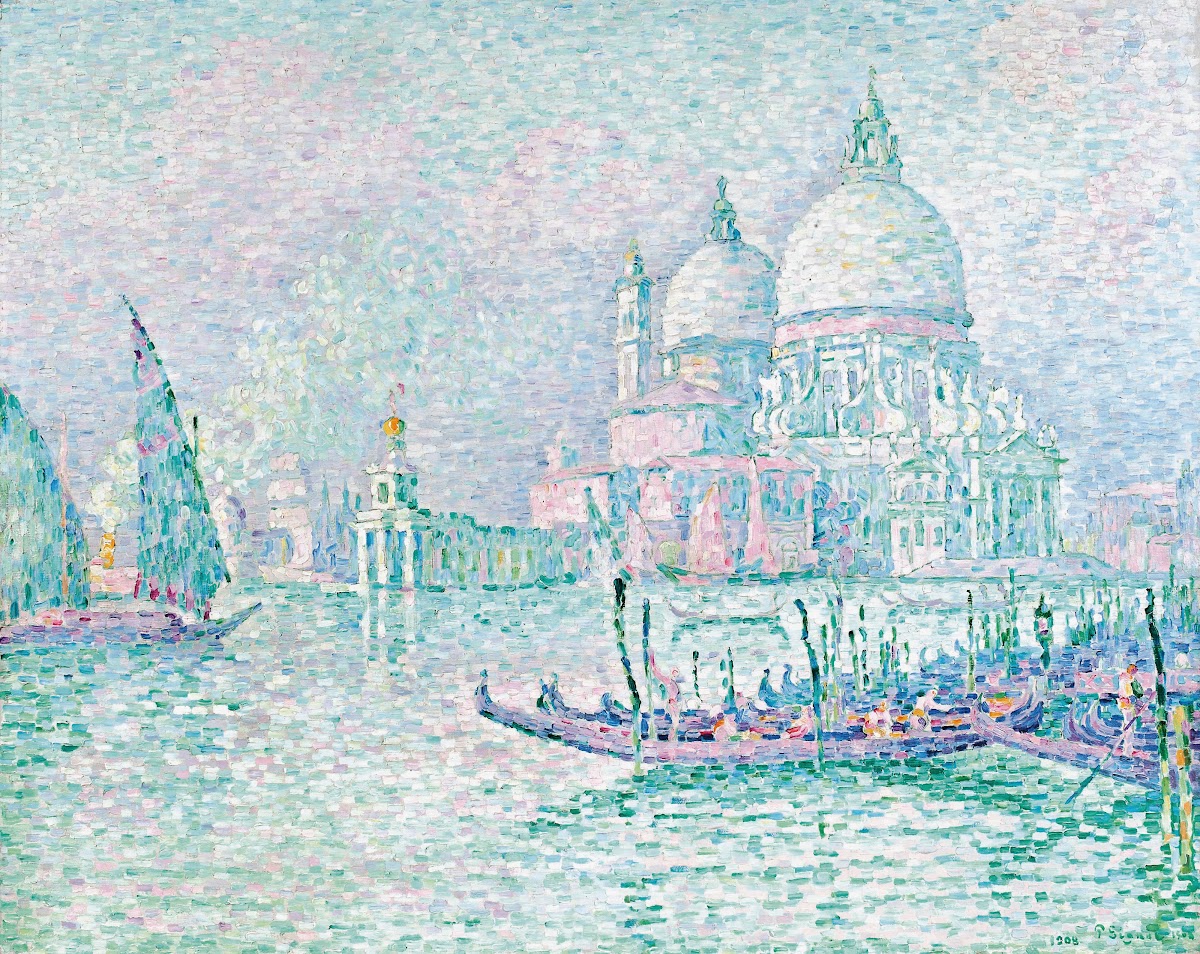 Venise La Salute Vert 1908