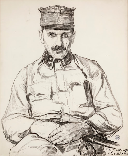 Portret Bolesława Huberta porucznika Legionów Polskich 1915