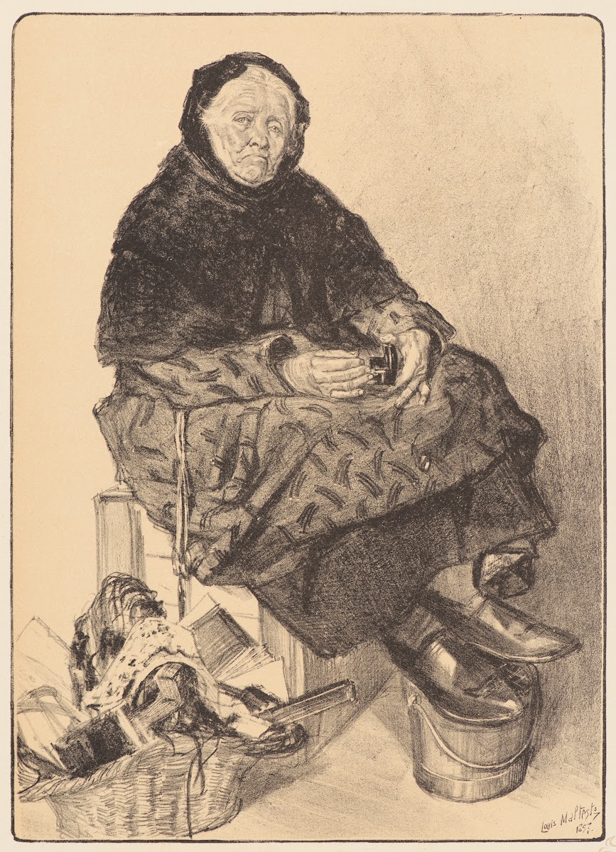 Marchande De Lacets 1897