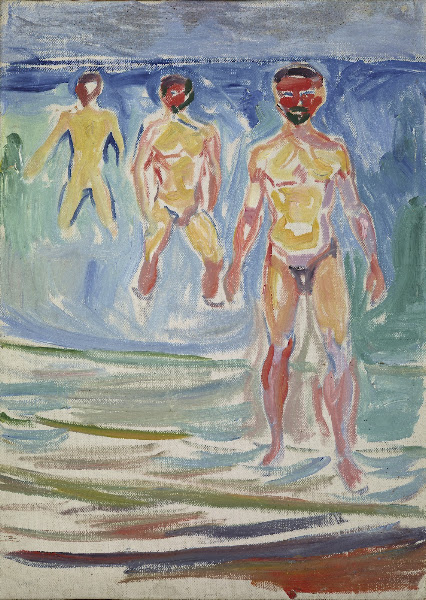 Bathing Men 1907