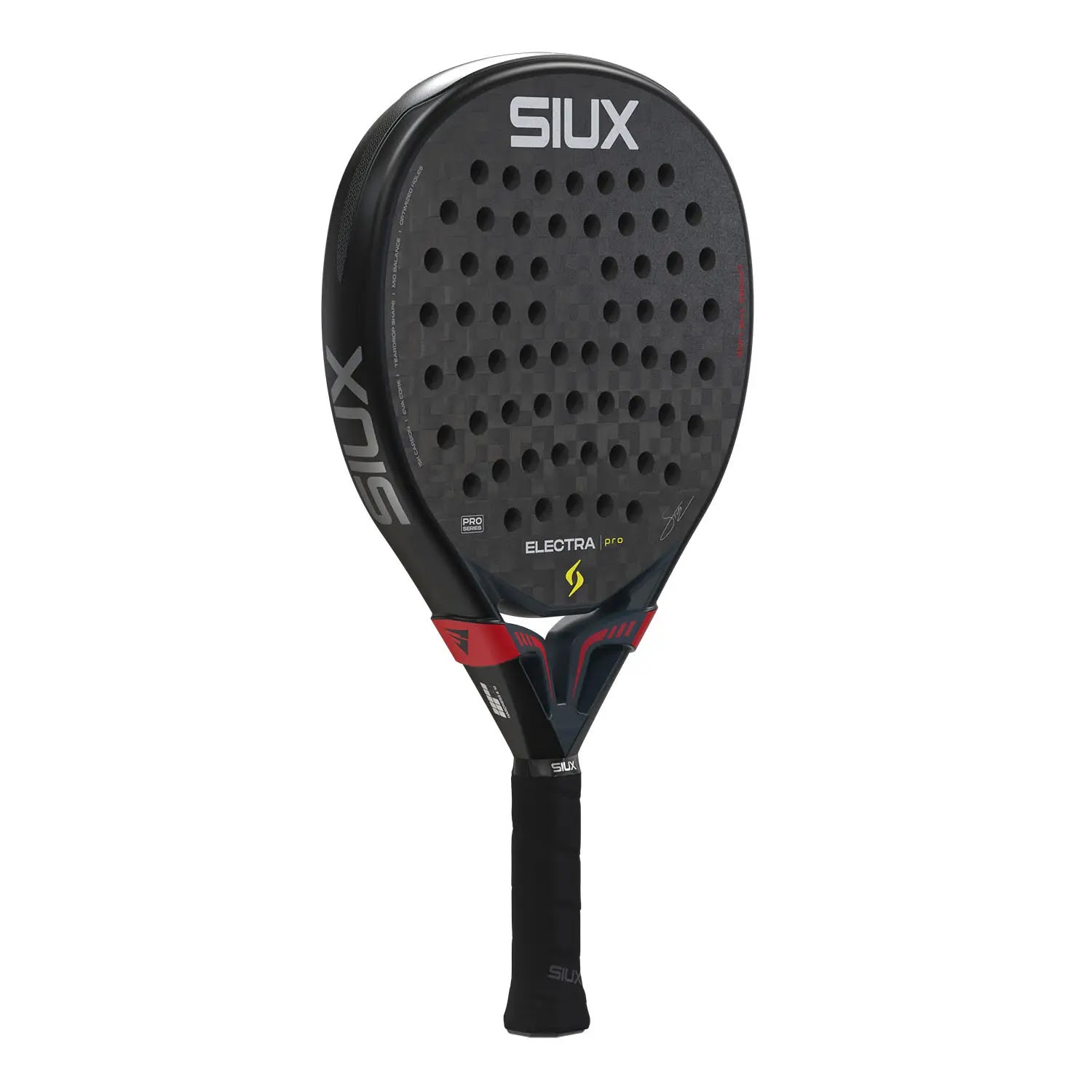 Siux Electra Pro Shadow Red 2026 Racket Padel  - Gambar 2
