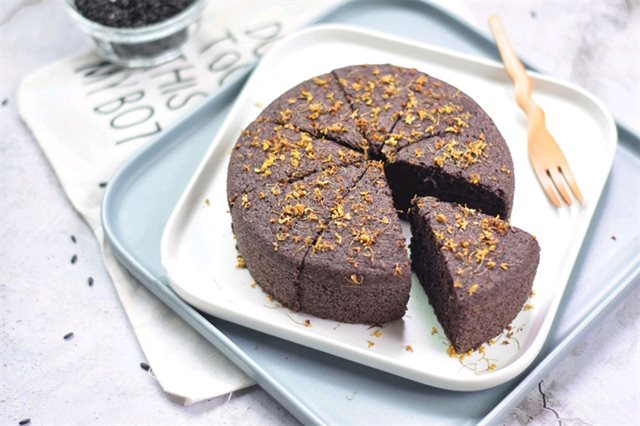 Bánh Hấp Nếp Cẩm