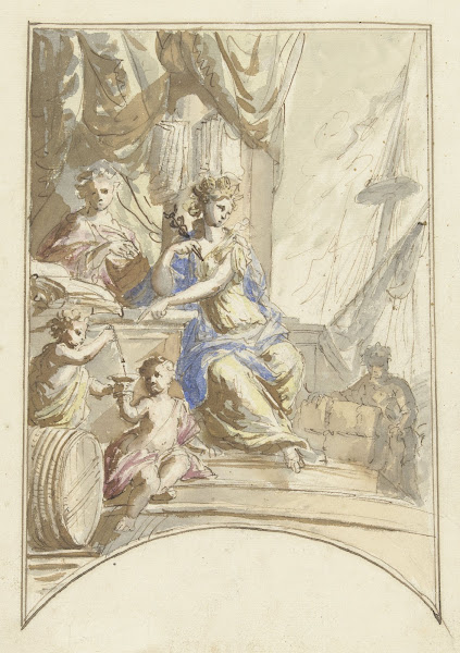 Allegorie op de handel ter zee 1677   1755