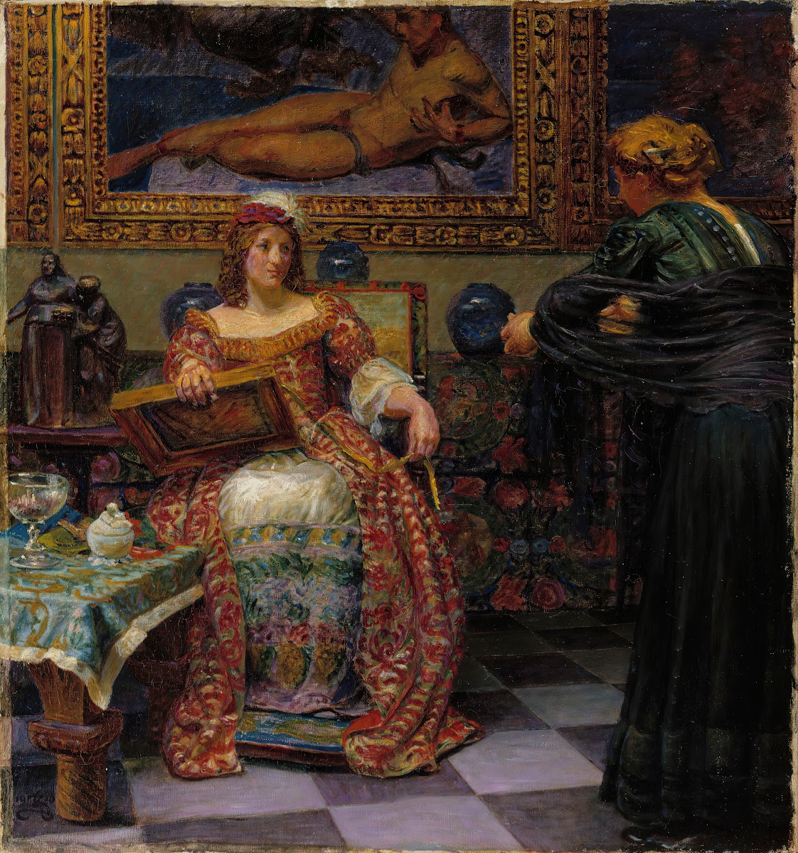 Leonora Kristina And Dina Vijnhofvers 1910