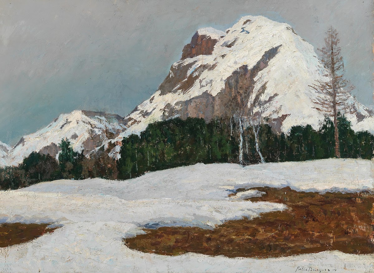 Snowmelt in the Mountains 1914