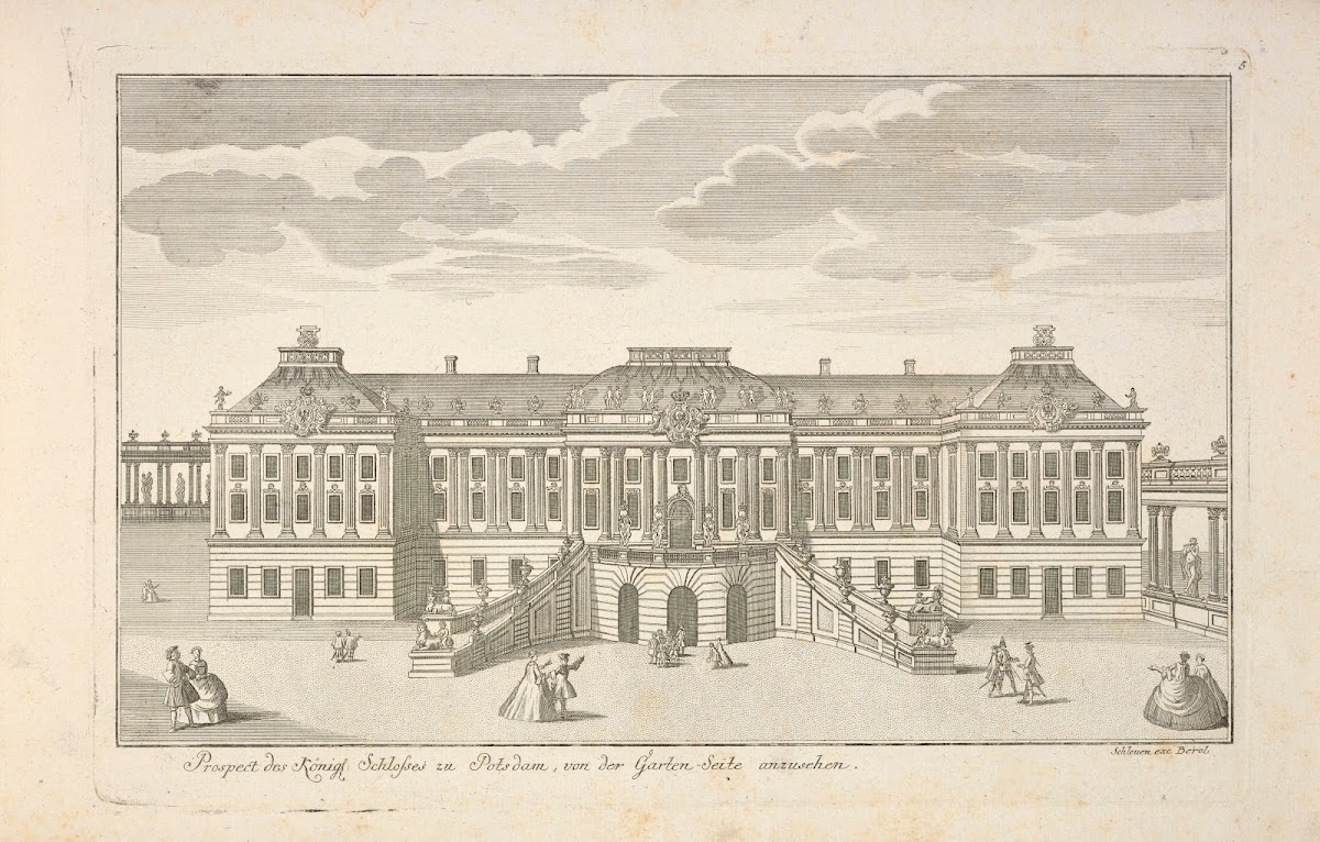 Architecture of German cities Pl05 18th century