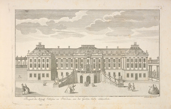 Architecture of German cities Pl05 18th century