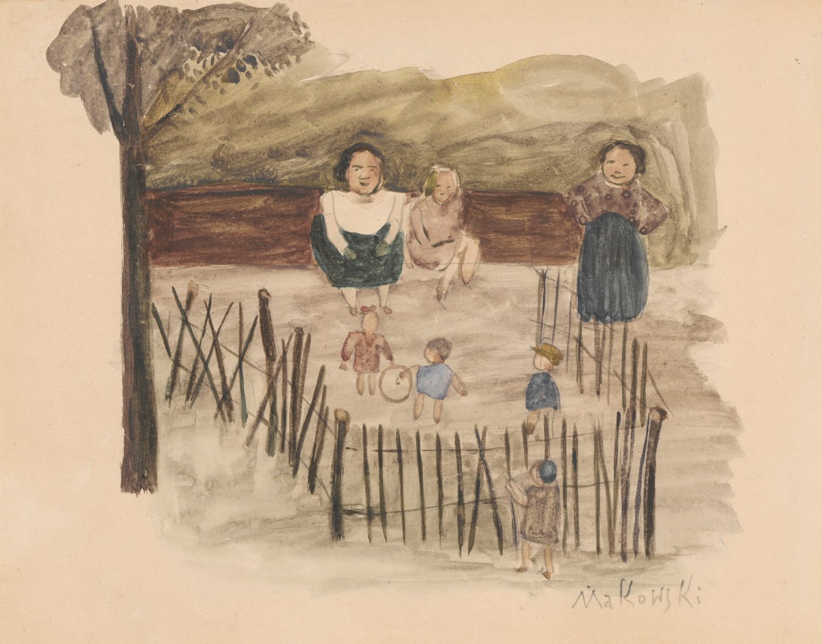 W ogródku 1920