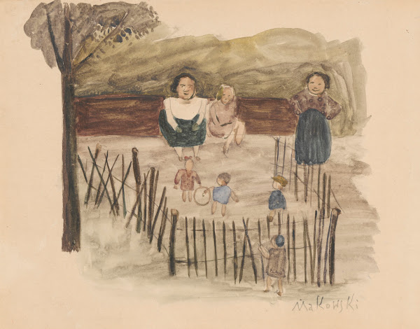 W ogródku 1920