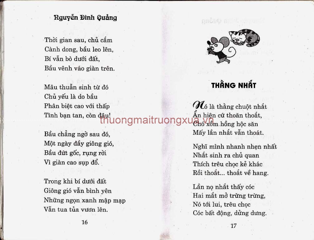 Tập thơ : Cốc mò cò xơi (2003) - Trang 10