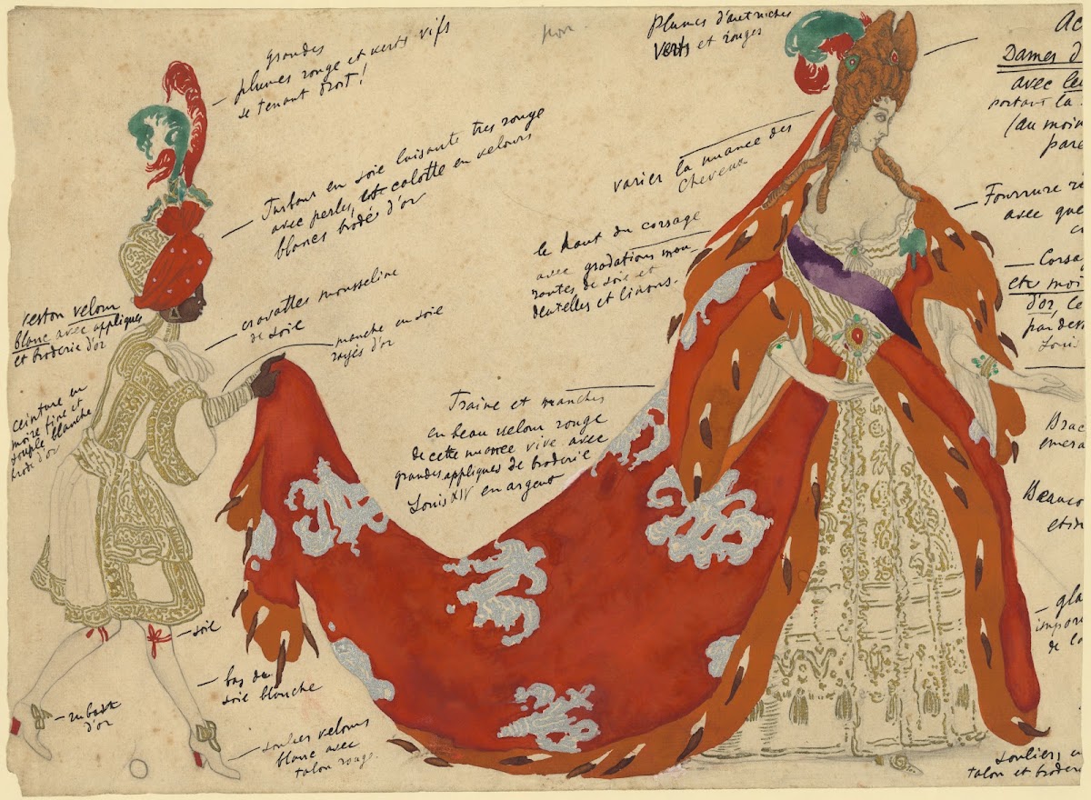 A Courtier in The Sleeping Princess 1921