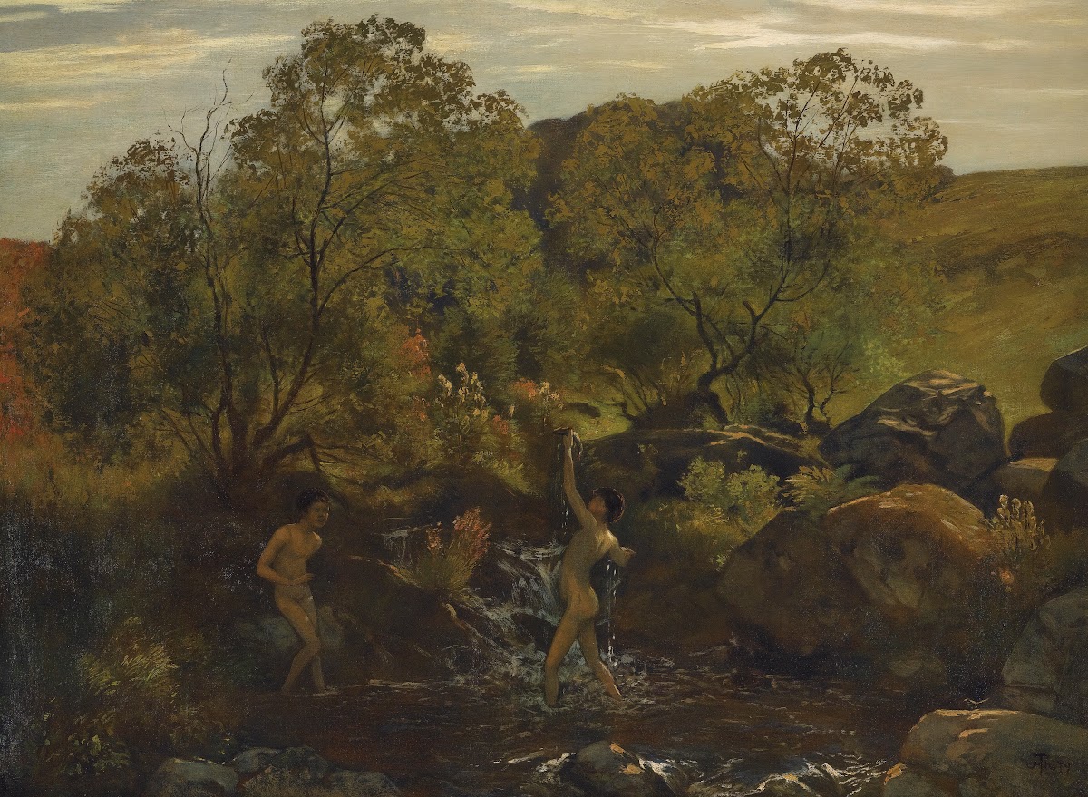 Badende Jünglinge Bathing Boys 1879