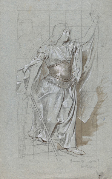 Costume Design for Isolde 1895