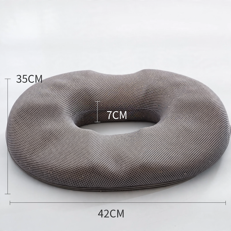 Ergonomic seat cushion with memory foam