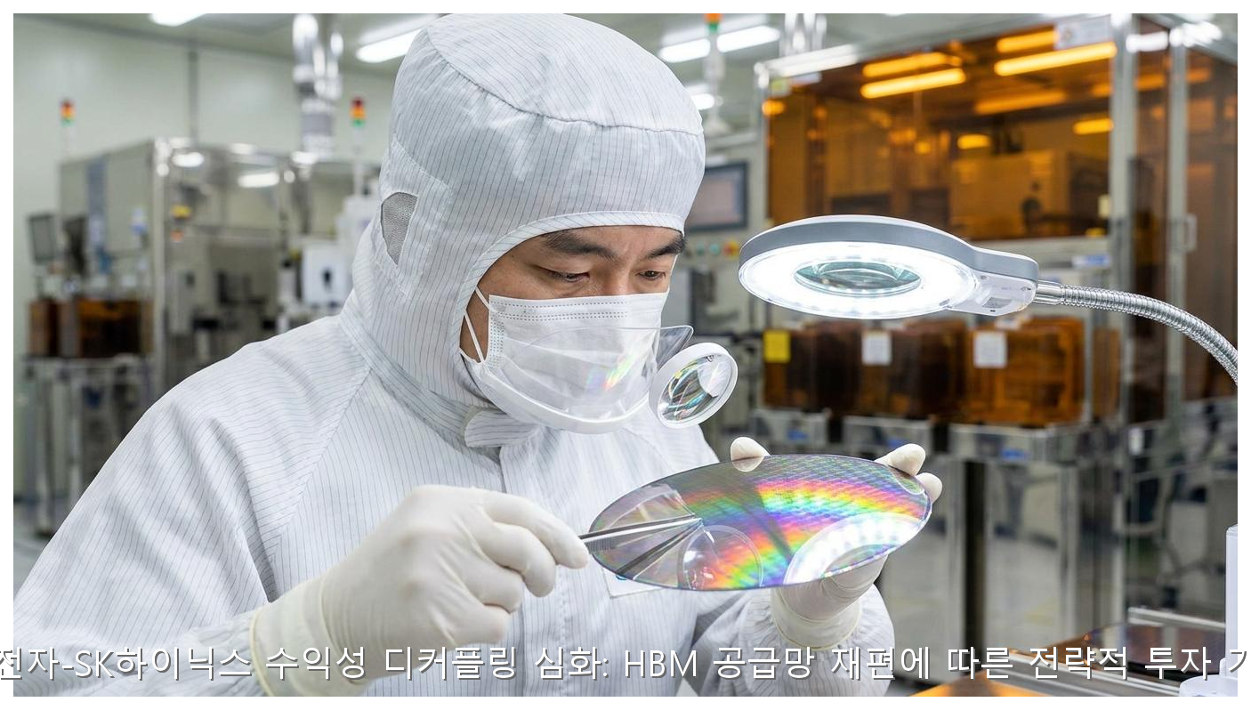 삼성전자-SK하이닉스 수익성 디커플링 심화: HBM 공급망 재편에 따른 전략적 투자 가이드 핵심 안내 및 분석 인포그래픽 (2)