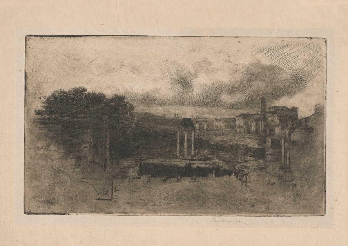 Rome  Forum Romanum 1900