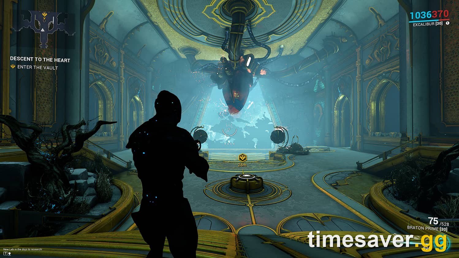 The Infested Necralisk interior on Deimos, the region you must reach before you can earn the Entrati Standing needed for the Helminth Segment