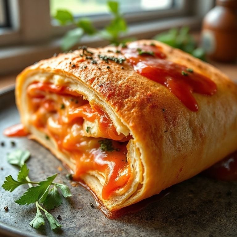 Homemade Stromboli Recipe – Easy, Family‑Friendly Weeknight Dinner finished