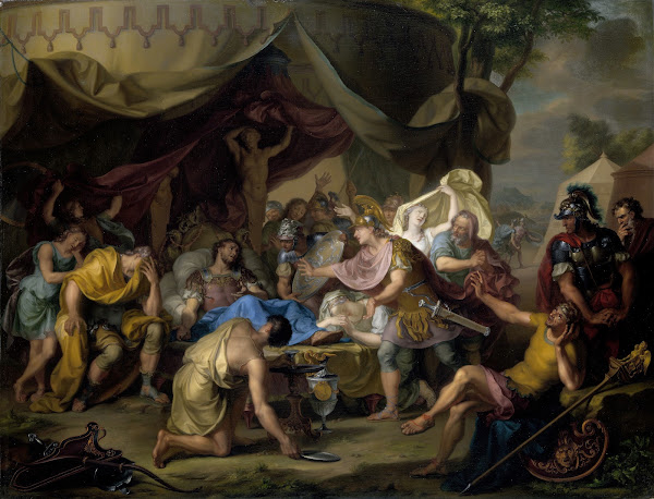The Death Of Epaminondas 1726